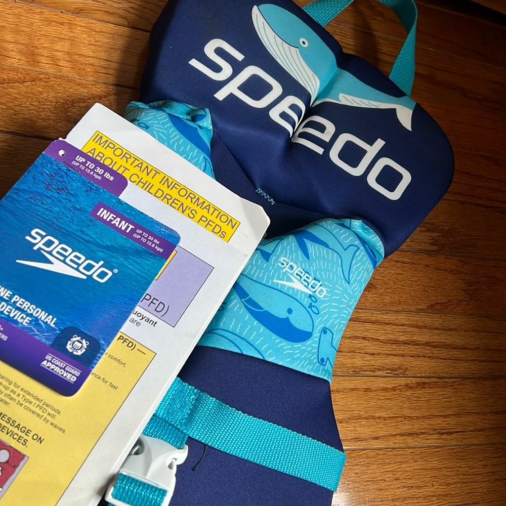 Speedo Infant Under 30 lbs Personal Flotation Device Model:  3231